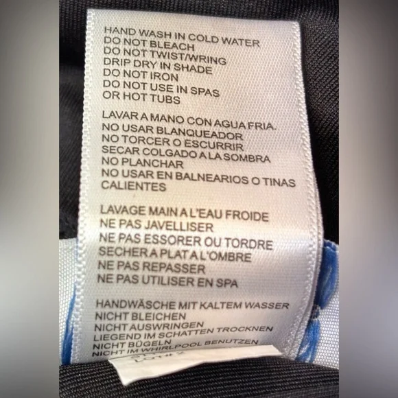 Gabar Women's One Piece Tummy Control Swimsuit Size 10c - Picture 8 of 9